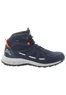 Кроссовки Jack Wolfskin "WOODLAND 2 TEXAPORE MID M", синий