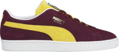 Кроссовки Puma Suede Classic 21 Grape Wine Dandelion, красный