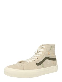 Высокие кроссовки Vans, бежевый