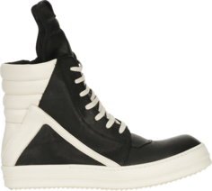 Кроссовки Rick Owens Lido Geobasket High Black Milk, черный