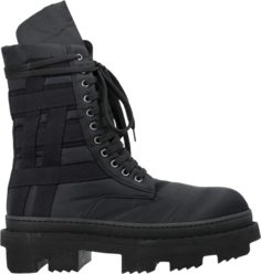 Кроссовки Rick Owens DRKSHDW Army Megatooth Ankle Boot Black, черный