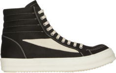 Кроссовки Rick Owens Lido DRKSHDW Vintage High Black Milk, черный