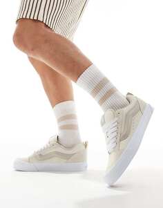 Бежевые кроссовки Vans Knu Skool