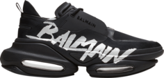 Кроссовки Balmain B-Bold Low Noir Argent, черный