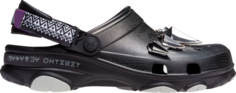 Кроссовки Marvel x All-Terrain Clog Black Panther, черный Crocs