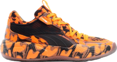 Кроссовки Puma June Ambrose x Wmns Court Rider High Court - Maverick, оранжевый