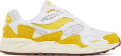 Кроссовки Grid Shadow 2 Ivy Prep - White Yellow, желтый Saucony
