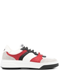 Кроссовки Dsquared2 Lace-up, белый/красный/черный/серый