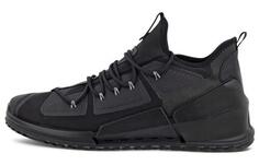 Кроссовки Ecco Casual Shoes Men Low-Top Black