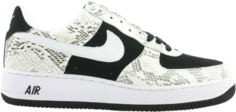 Кроссовки Nike Air Force 1 Premium Snake, черный