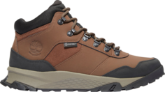 Кроссовки Lincoln Peak Waterproof Mid Dark Brown, коричневый Timberland