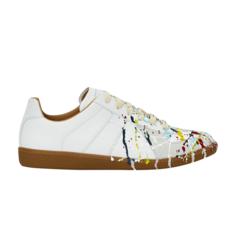 Кроссовки Maison Margiela Replica Paint Splatter - White, белый