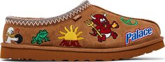 Кроссовки Palace x Tasman Slipper Chestnut, коричневый Ugg