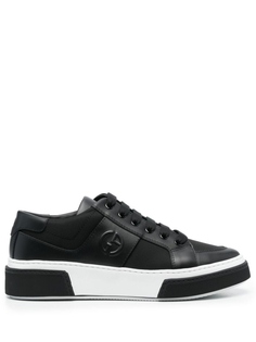 Кроссовки Giorgio Armani Lace-up, черный/белый