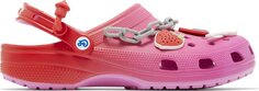 Кроссовки General Mills x Classic Clog Franken Berry, розовый Crocs