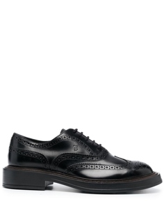 Оксфорды на шнуровке Tods, черный Tod’S