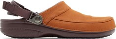 Кроссовки Museum of Peace and Quiet x Classic Clog RO Mocha, коричневый Crocs