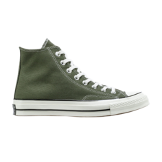 Кроссовки Converse Chuck 70 Vintage Canvas Hi Top Olive, зеленый