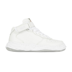 Кроссовки Maison Mihara Yasuhiro Wayne OG Sole Leather High White, белый