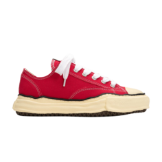 Кроссовки Maison Mihara Yasuhiro Peterson OG Sole Canvas Low, красный