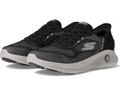 Кроссовки SKECHERS Go Walk Anywhere- Worldwide, цвет Black/Grey
