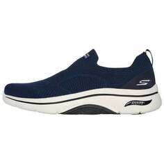 Кроссовки Skechers Lifestyle Shoes Men Low-top Blue, темно-синий/черный
