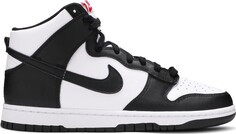 Кроссовки Nike Dunk High Black White, белый