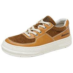 Кроссовки Dickies Skateboarding Shoes Men Low-top Khaki/Vivid Sulphur/Anthracite/Black, хаки/антрацит/черный