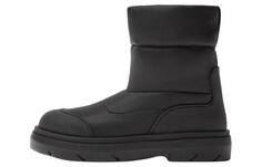 Зимние ботинки мужские черные Zara