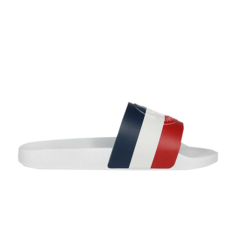 Кроссовки Moncler Basile Slide White, белый