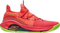 Кроссовки Under Armour Curry 6 Roaracle, красный
