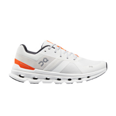 Кроссовки ON Cloudrunner Wide Undyed White Flame, белый