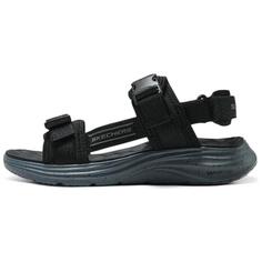 Пляжные сандалии мужские черные Skechers