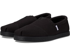 Лоферы TOMS Alpargata Forward Espadrille, цвет Black/Black Recycled Cotton Canvas