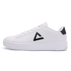 Кроссовки PEAK Skateboarding Shoes Men Low-top White/Black, белый/черный