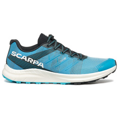 Кроссовки для бега по пересеченной местности Scarpa Spin Race, цвет Azure/White