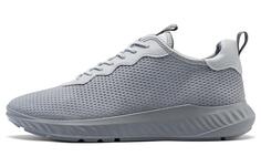 Кроссовки ecco Fit For Action Lifestyle Shoes Men Low-top Concrete Gray, серый