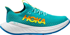 Кроссовки Carbon X 3 Ceramic Evening Primrose, синий Hoka