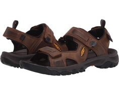 Сандалии KEEN Targhee III Open Toe, цвет Bison/Mulch
