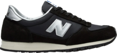 Кроссовки New Balance National Class Made in England Black Silver, черный
