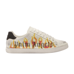 Кроссовки Palm Angels Palm One Distressed - Flames, белый