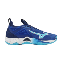 Кроссовки Wave Momentum 3, цвет Mugen Estate Blue Mizuno