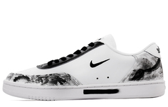 Кроссовки Nike Court Vintage Skateboarding Shoes Men Low-top Black/white, белый