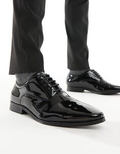 Черные туфли на шнуровке ASOS DESIGN
