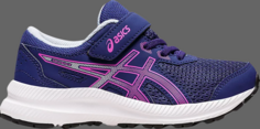 Кроссовки contend 8 ps dive blue orchid Asics, синий