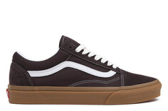 Ua винтажные кроссовки старой школы Vans, коричневый