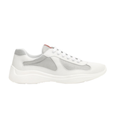 Кроссовки Prada Americas Cup White Silver, белый