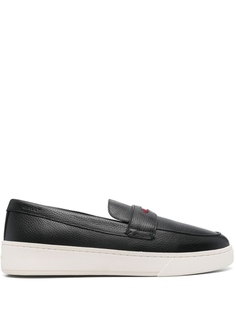 Кроссовки Bally с тисненым логотипом, черный