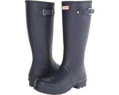Ботинки Hunter Original Tall Rain, темно-синий