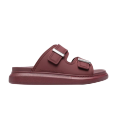 Кроссовки Alexander McQueen Hybrid Double Buckle Sandal, красный